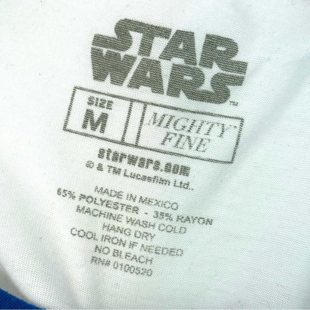 Star Wars R2-D2 Baseball Tee, M - Picture 5 of 6